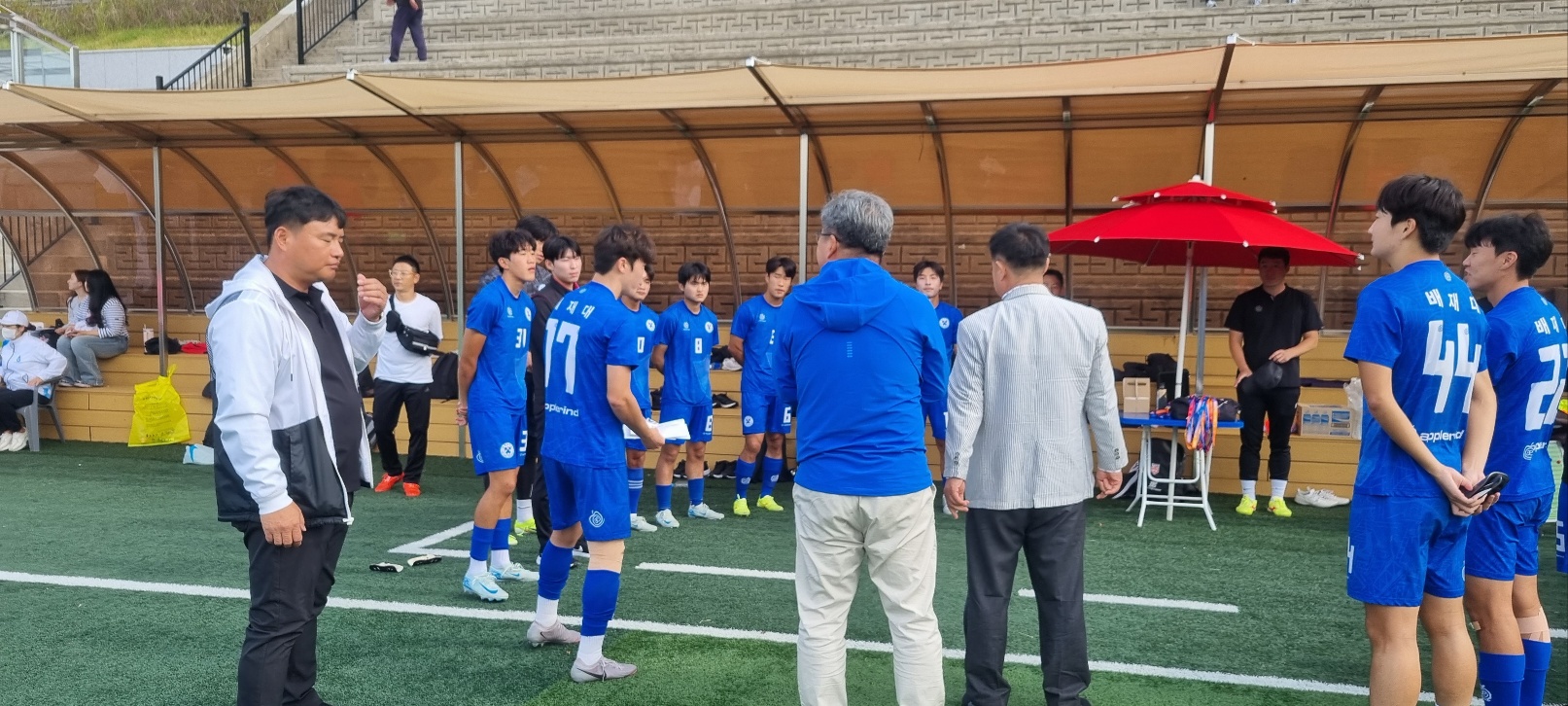 24년 배재대학교 축구부 전국체전 참여