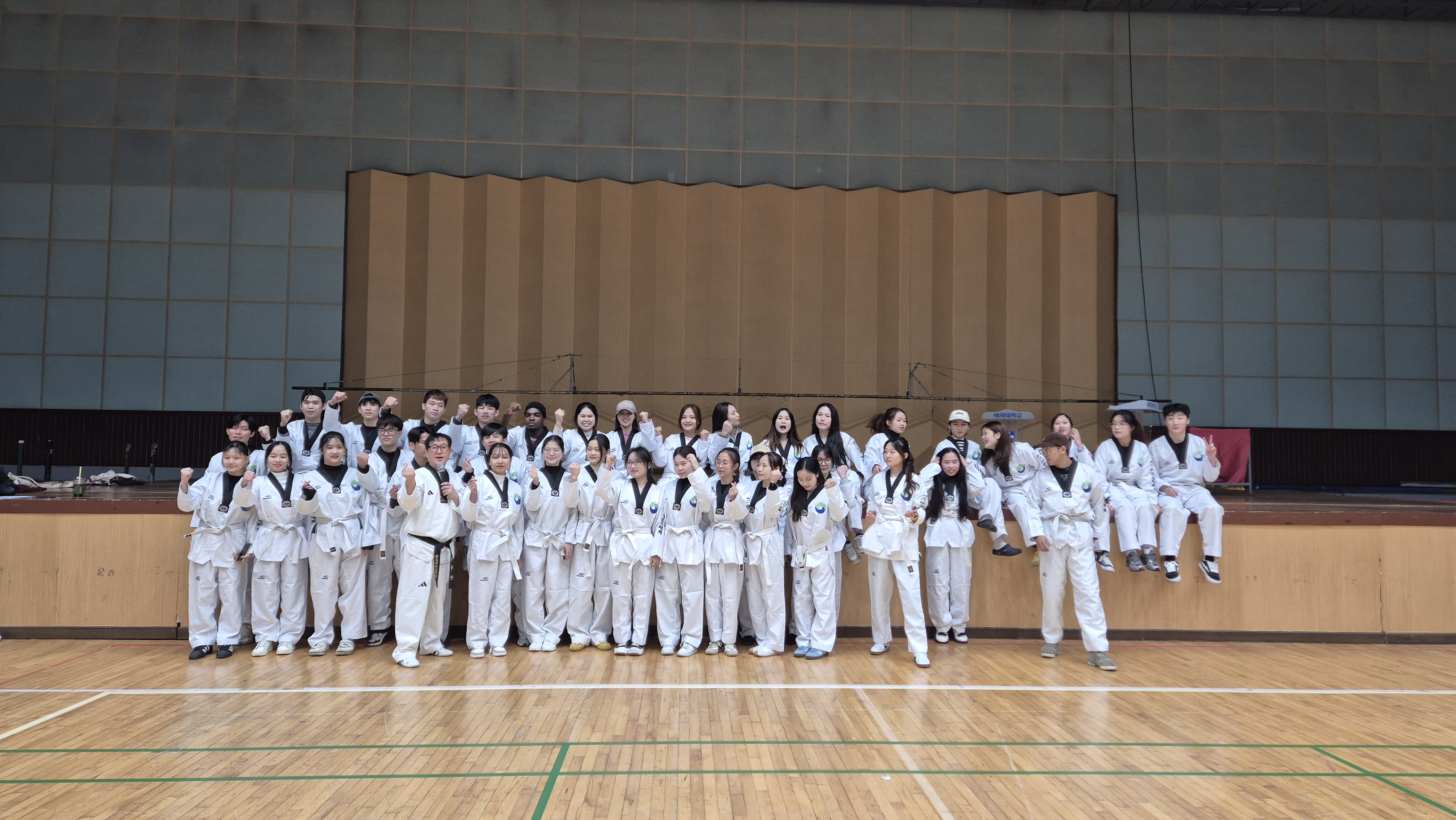 2025-4학기 한국어학당 학부 진학반 문화수업(태권도 체험)-1