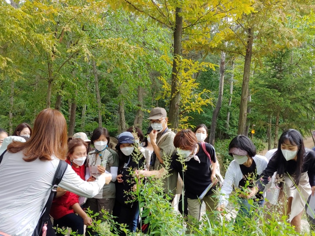 배재대 국가공인 유아숲지도사 과정 모습